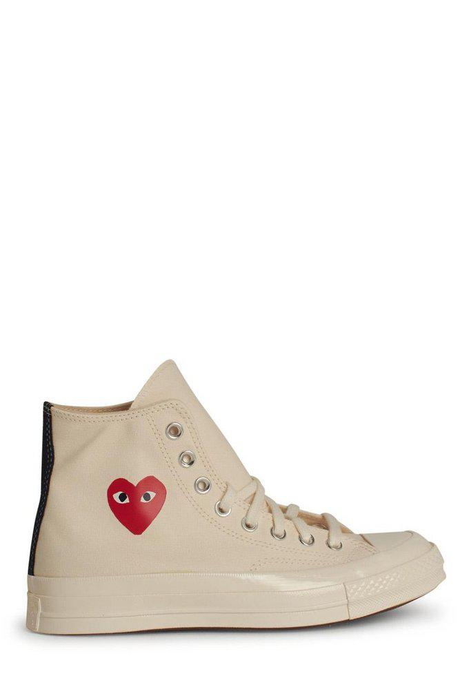 Comme des Garcons Comme des Garcons Play X Converse Single Heart Chuck 70 Sneakers