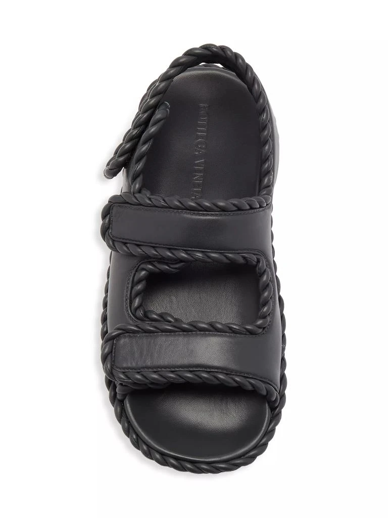 Bottega Veneta Twisted Leather Slingback Sandals 5
