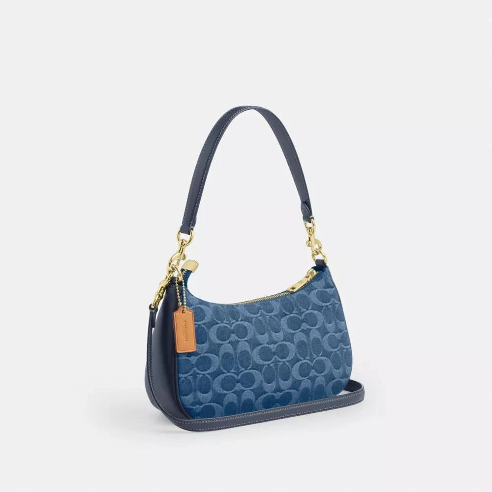 Coach Teri Shoulder Bag In Signature Denim 5