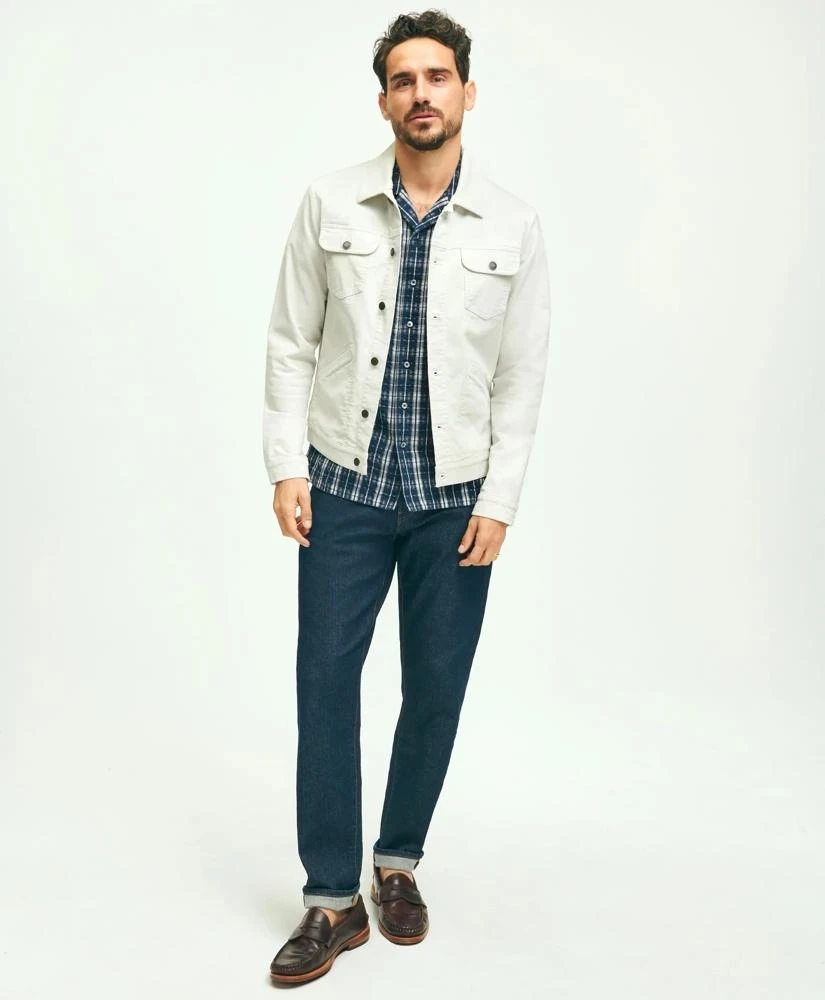 Brooks Brothers Medium Wale Corduroy Trucker Jacket 1