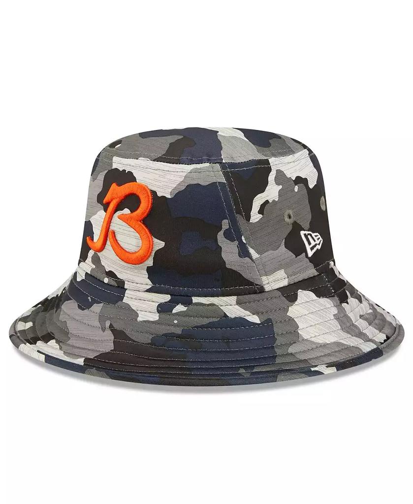 New Era Men's Camo Chicago Bears 2022 NFL Training Camp Official Script Bucket Hat