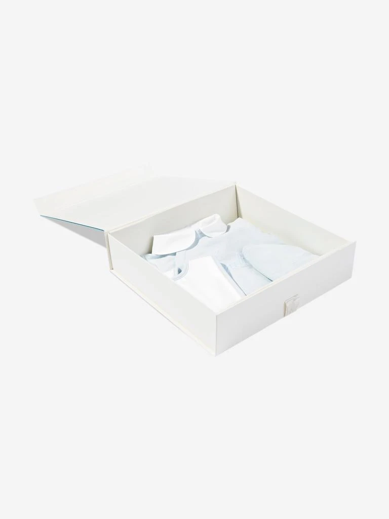 Fendi Baby Boys Logo Babygrow Set in Blue 5