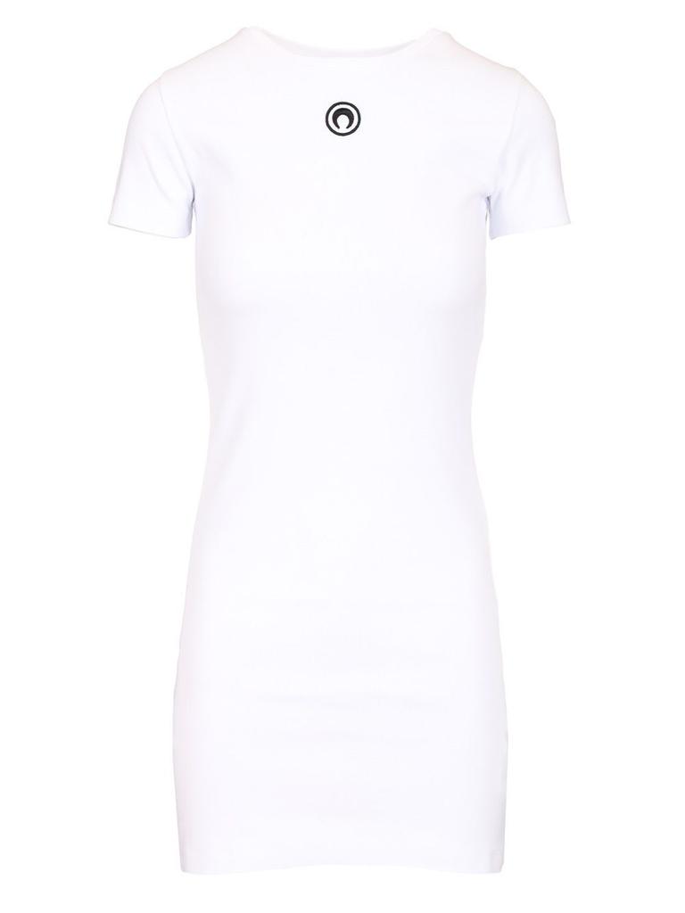 MARINE SERRE Ribbed Dress