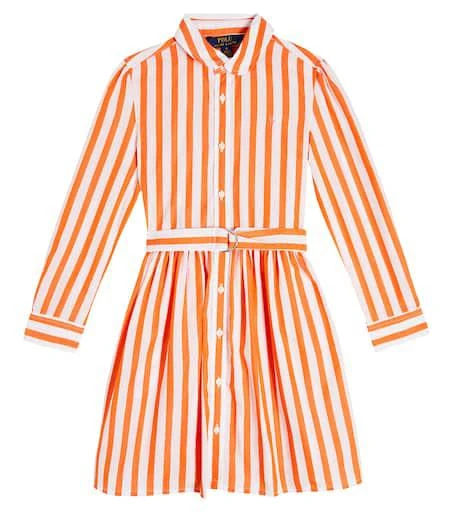 Ralph Lauren Striped cotton poplin shirt dress 1