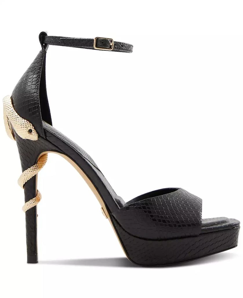 ALDO Women's Medusa Two-Piece Snake Stiletto Sandals 2