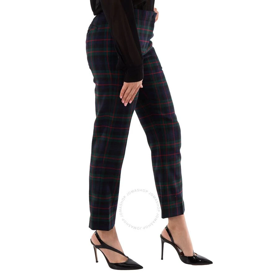 Burberry Leamington Plaid Print Pants 2