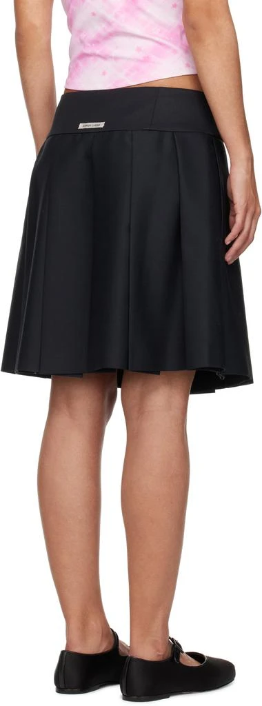 Sandy Liang Black Arne Midi Skirt 3