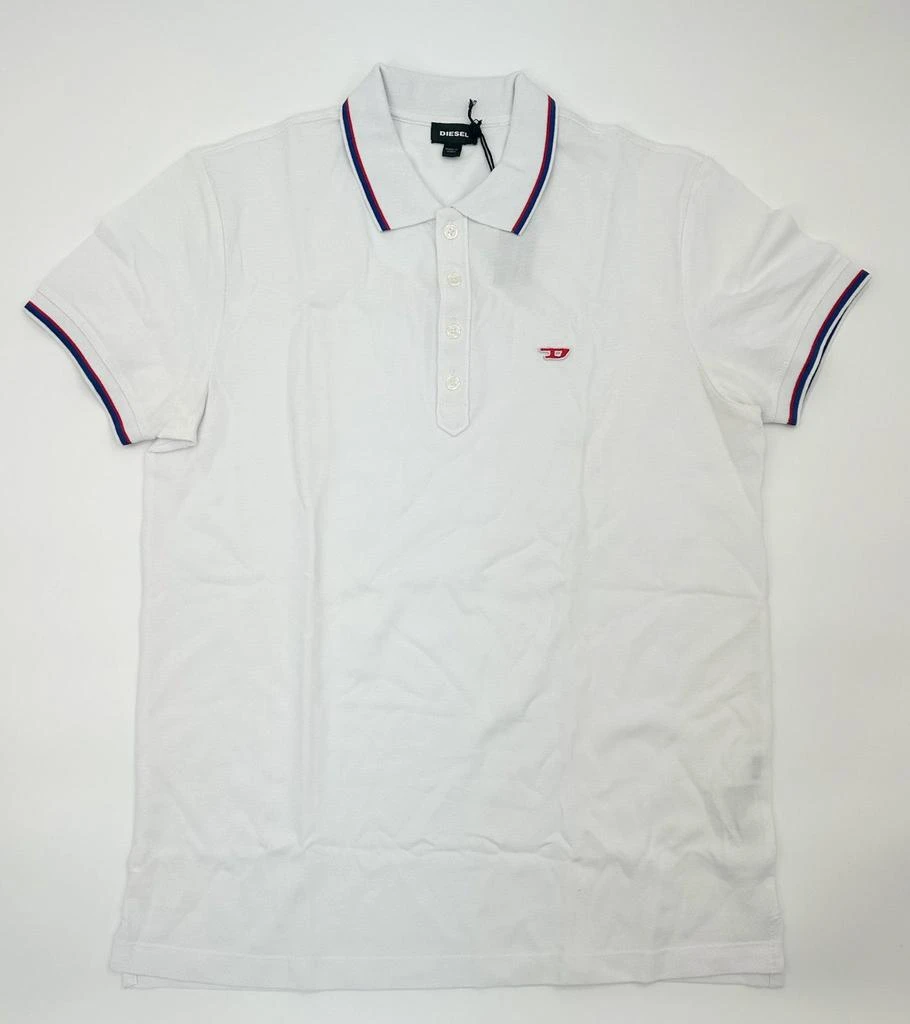 Diesel T-Randy White Polo Shirt 1