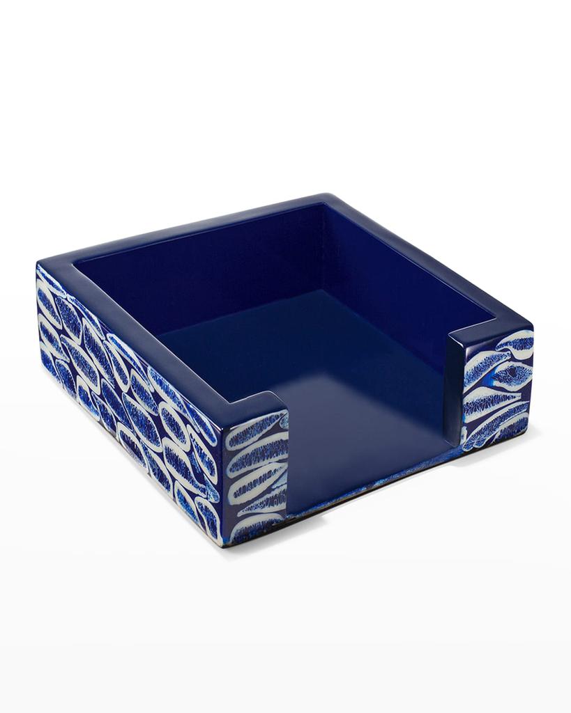 LADORADA Blue Almendro Cocktail Napkin Holder