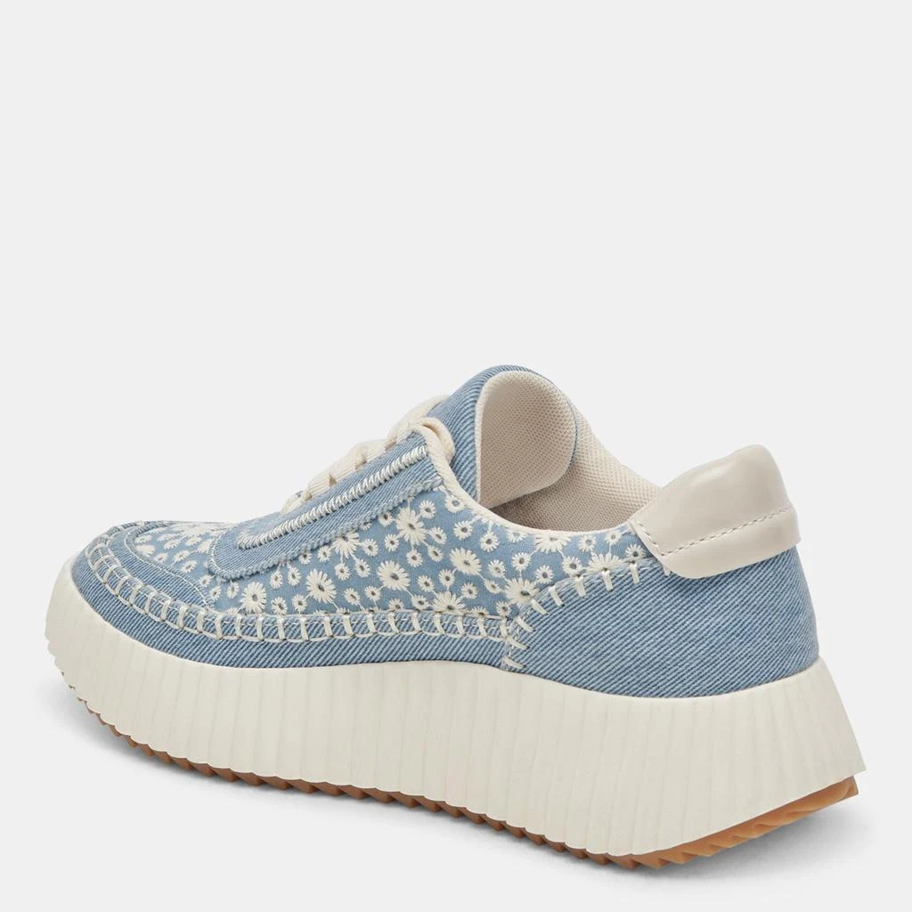 Dolce Vita Dolen Sneakers Blue Floral Denim 5