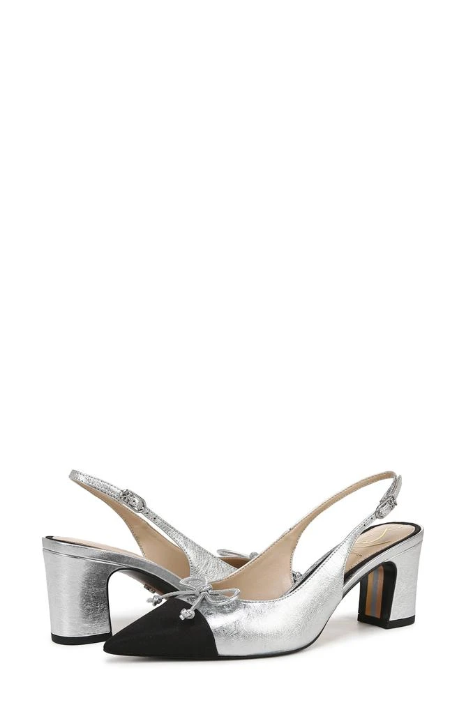 Sam Edelman Willette Slingback Pointed Cap Toe Pump 10