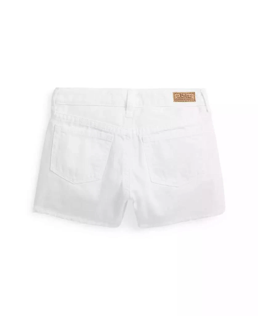Ralph Lauren Toddler and Little Girls Frayed Denim Shorts 2