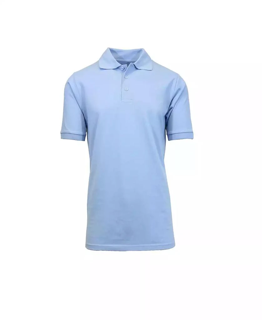 Galaxy By Harvic Men's Short Sleeve Pique Polo Shirts 14