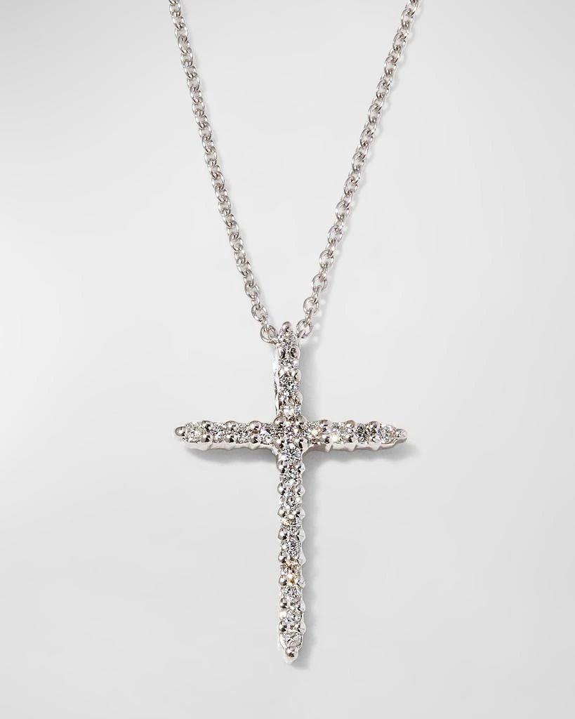 Roberto Coin Cross Necklace with Diamonds 1