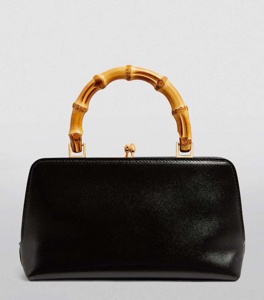 Jil Sander Leather Goji Square-Frame Top-Handle Bag - Shoulder