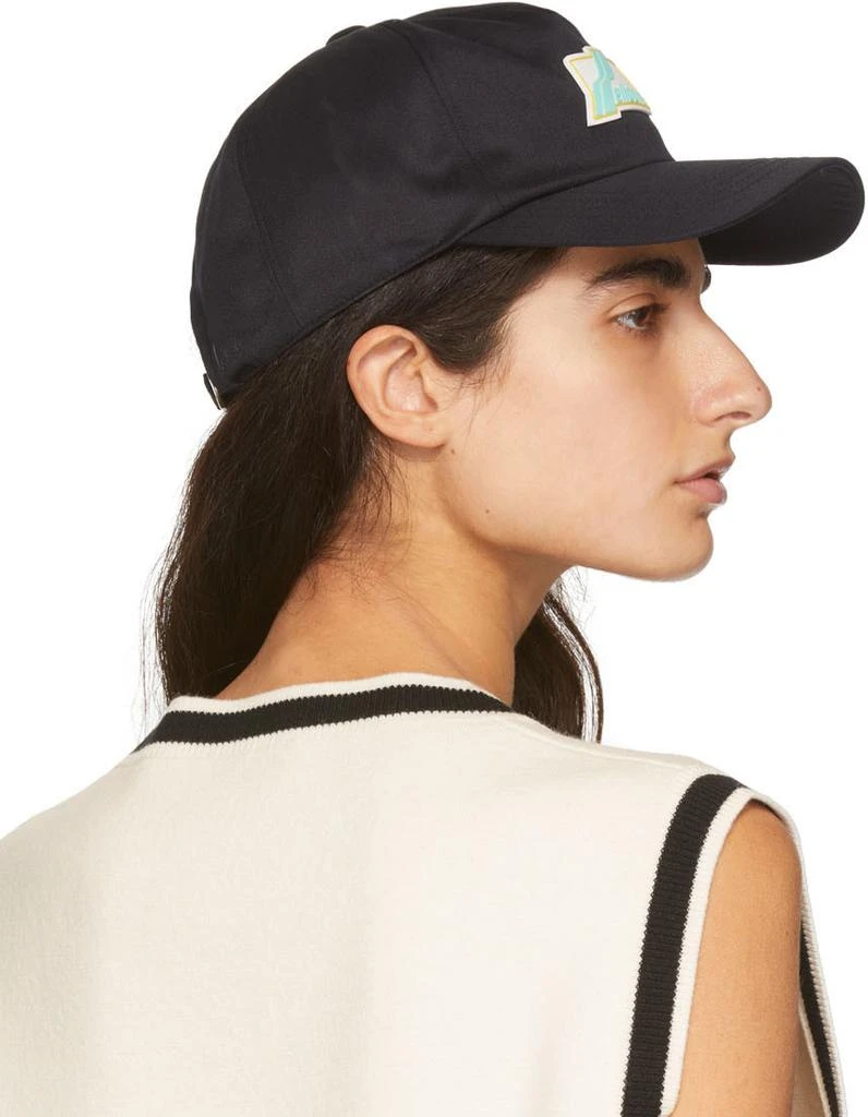 We11done Navy Logo Wappen Cap 3