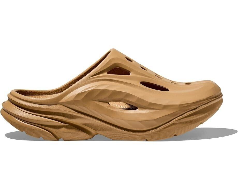 Hoka One One One One Ora Recovery Mule 1147951-WHTW Unisex Wheat Slip On Shoes TF5949 (Brown,12)