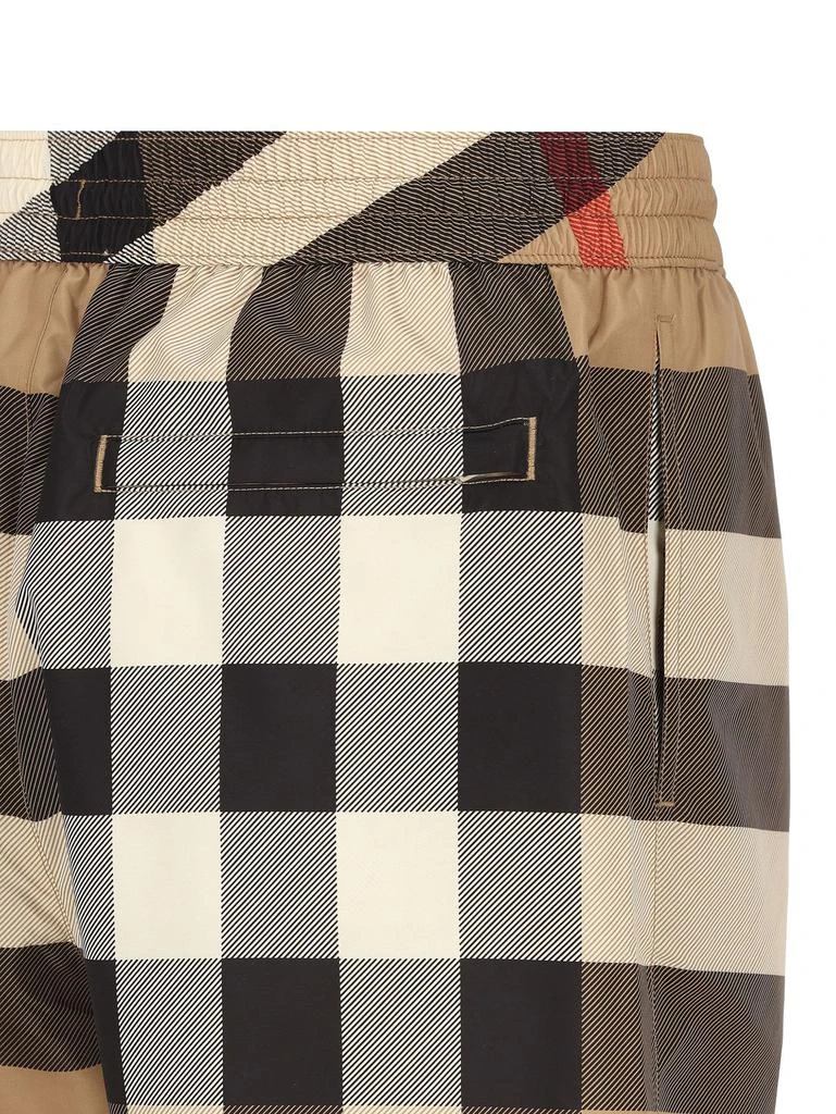Burberry Burberry Check Printed Drawstring Swim Shorts 3