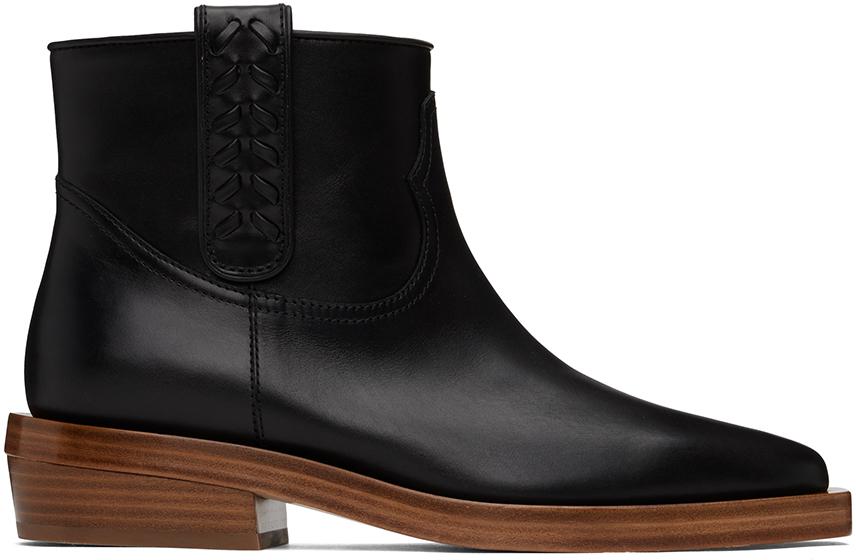 【関税込み】Gabriela Hearst ブラック Reza ブーツ Gabriela Hearst Black Reza Boots - Shoes - Free Shipping