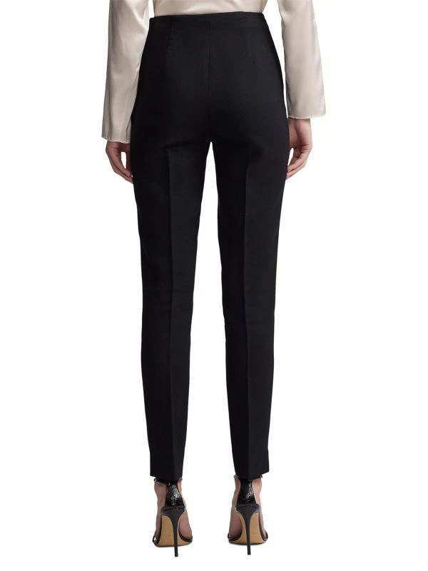 Ralph Lauren Bobbi Sculpted Wool-Blend Ankle Pants 2