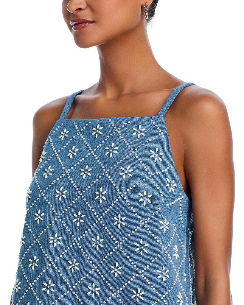 Rag & Bone Gentry Embellished Denim Dress 3