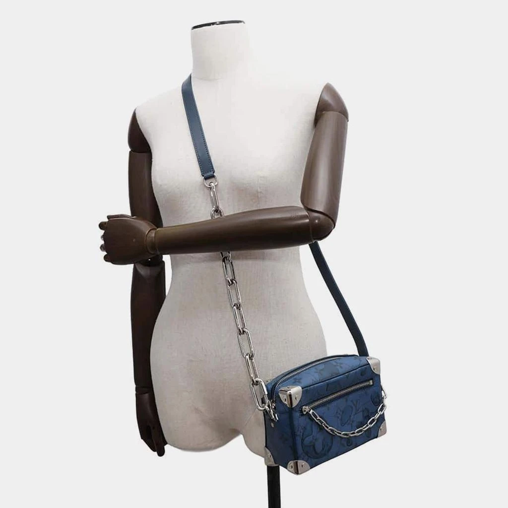 Louis Vuitton Louis Vuitton Blue Monogram Aqua Garden Mini Soft Trunk Bag 2