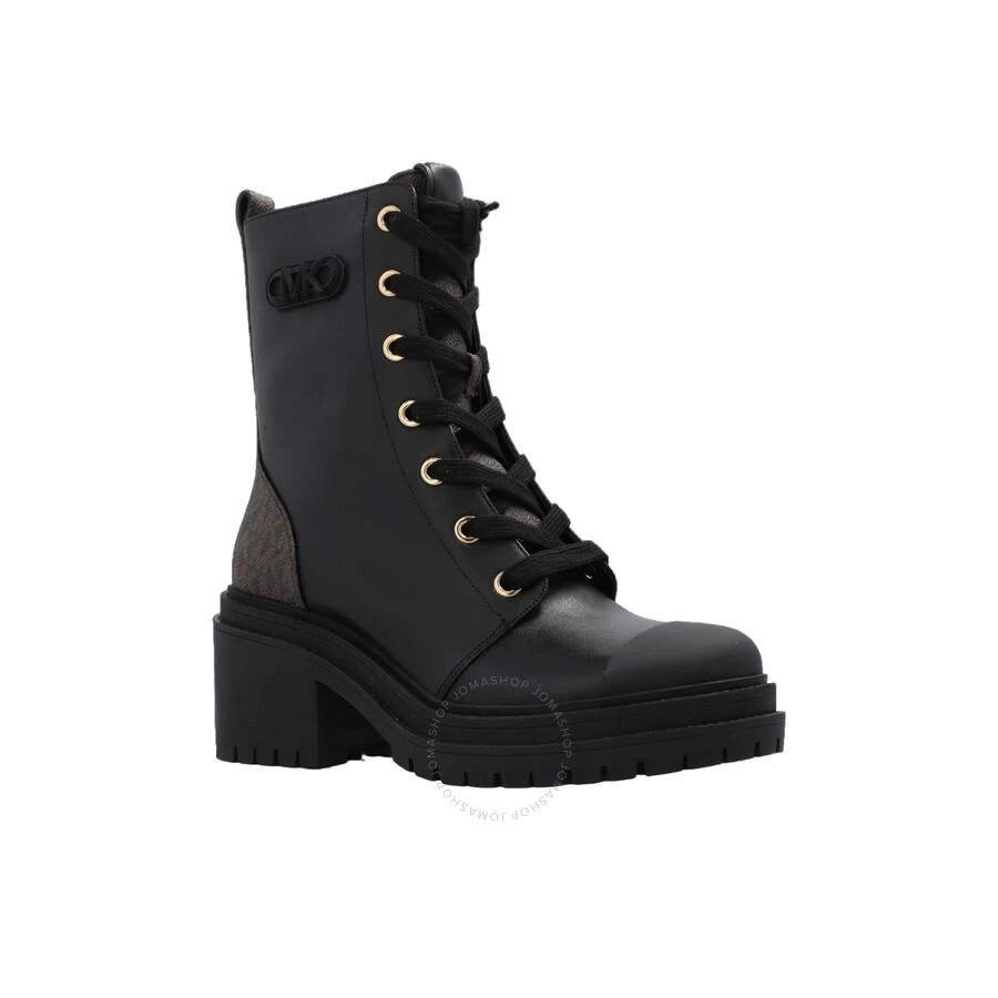 Michael Kors Hanley Logo Heeled Combat Boots 2