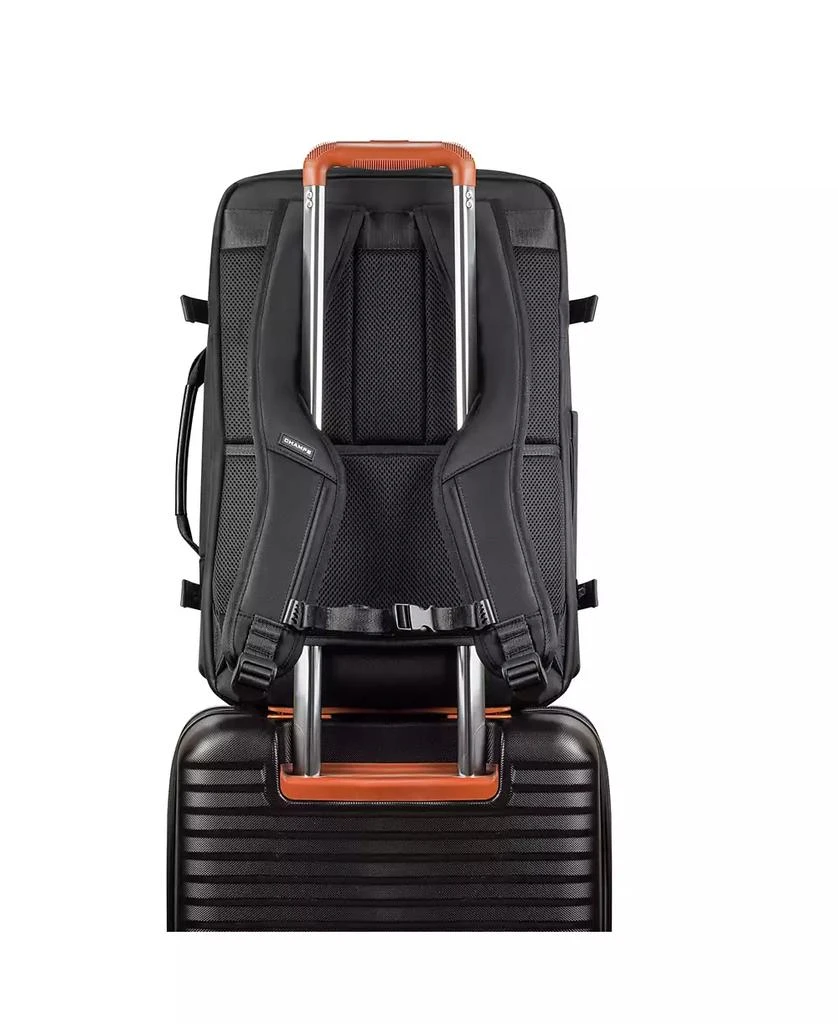 CHAMPS Onyx Collection - Carry-On Backpack with USB Port 6