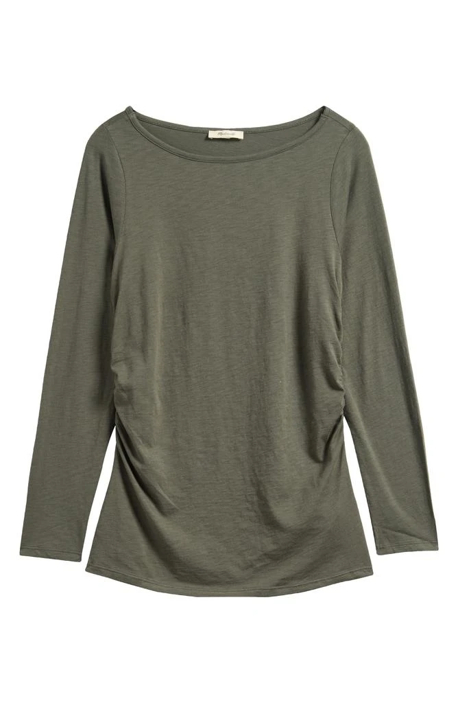 Madewell Ruched Long Sleeve Top 4