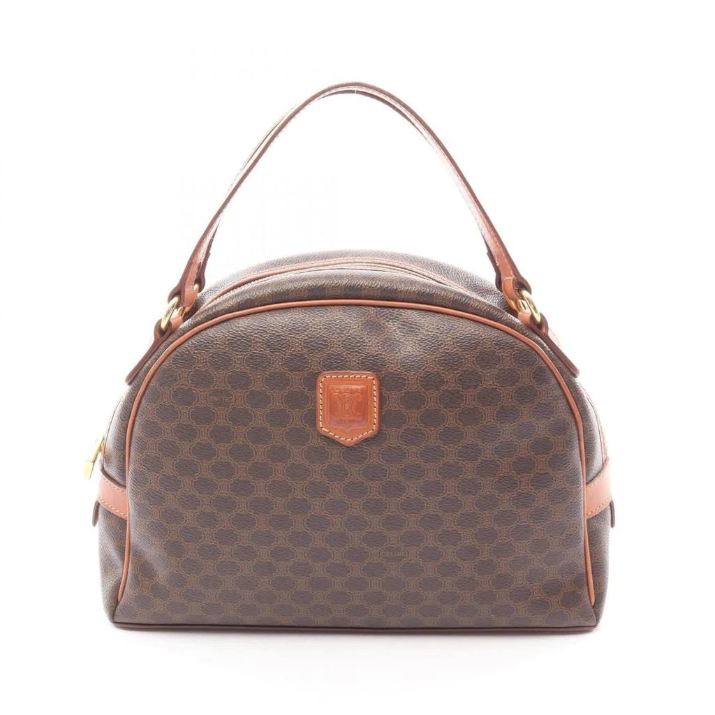 Celine Coated Canvas Leather Handbag (Pre-Owned)