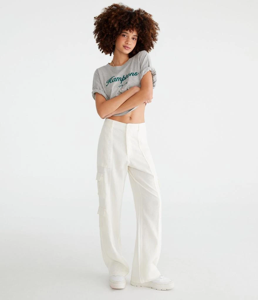 Linen Wide Leg Cargo Pants – On Sale Now with Up to 60% Off