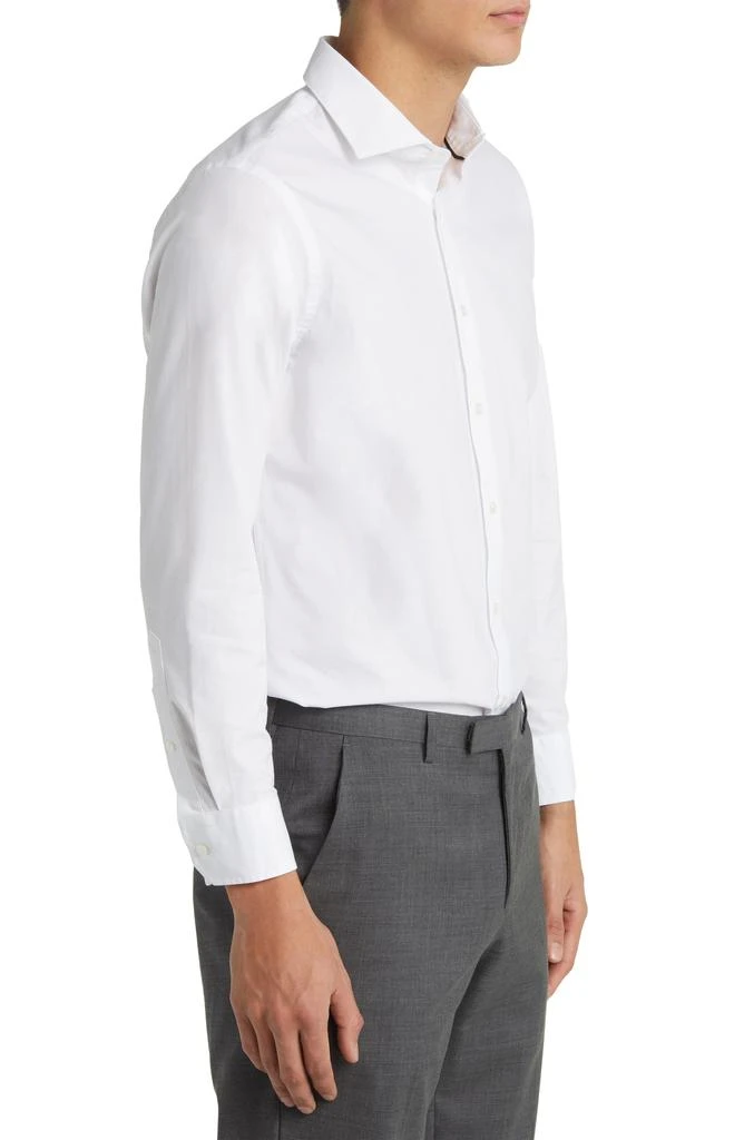 Nordstrom Extra Trim Fit Stripe Tech-Smart CoolMax® Non-Iron Dress Shirt 4