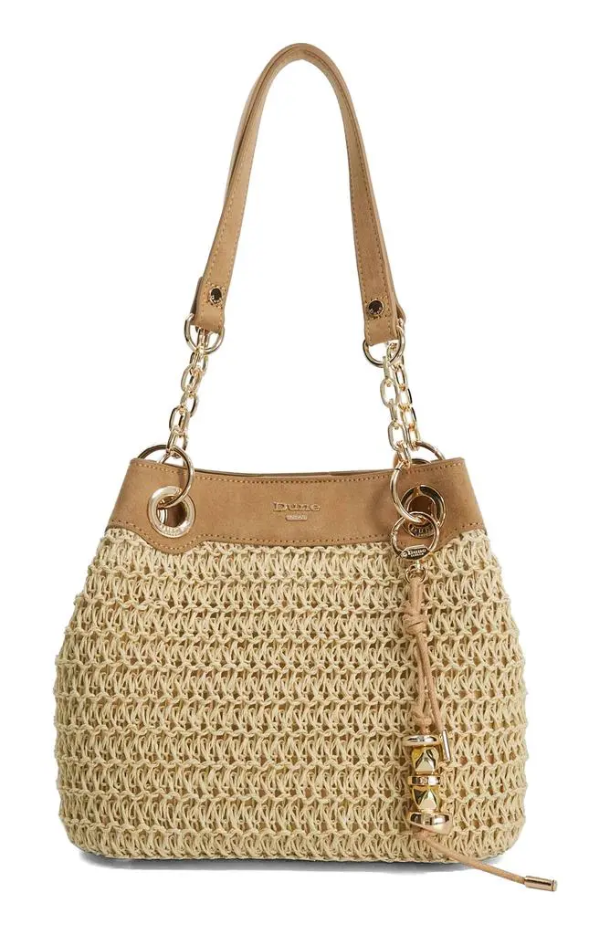 DUNE London Dune London Damara Raffia Tote