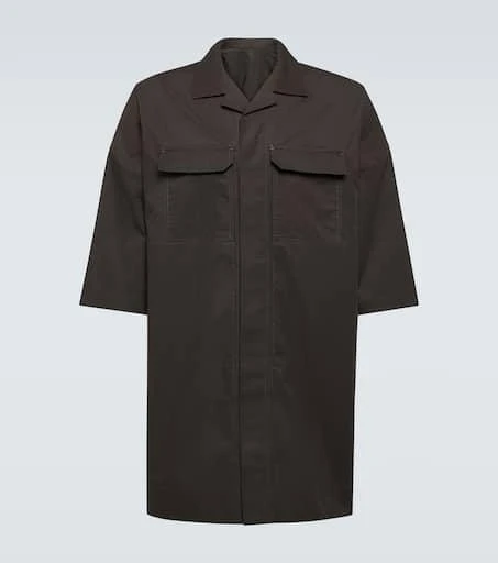 Rick Owens Cotton bowling shirt 1