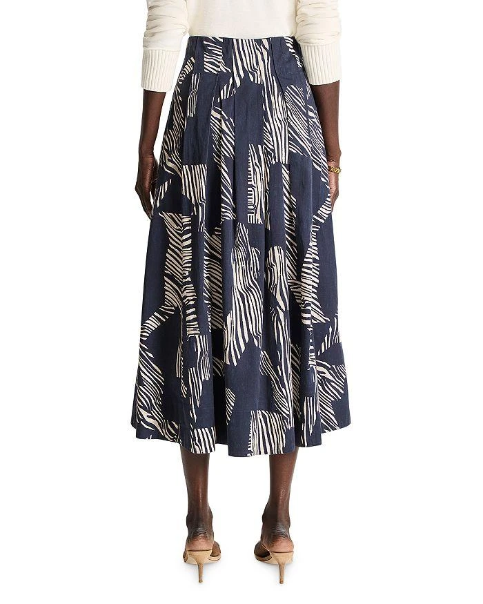 NIC+ZOE Zebra Print Midi Skirt 2