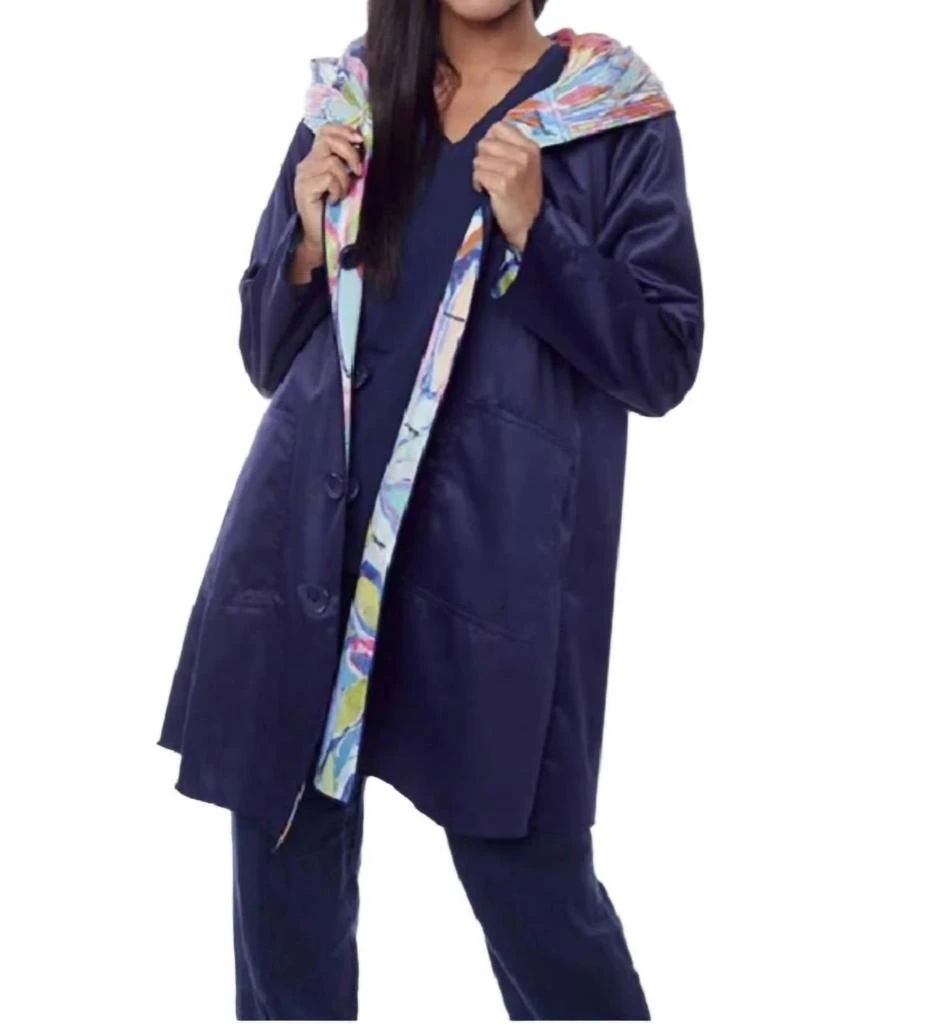 Claire Desjardins Claire Desjardins - Pleated Hood Reversible Raincoat 2