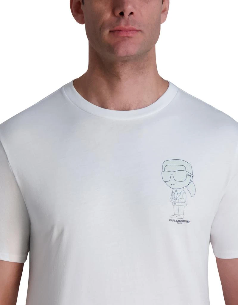 Karl Lagerfeld Paris PIXELATED KARL LOGO TEE 5