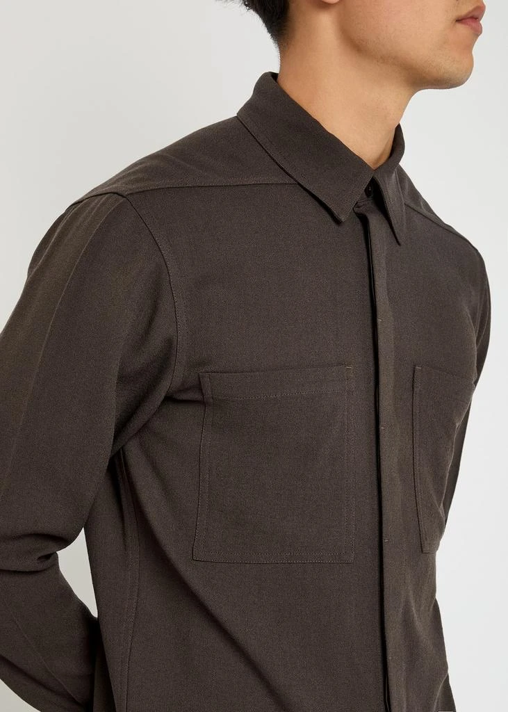 Rick Owens Work wool shirt 5