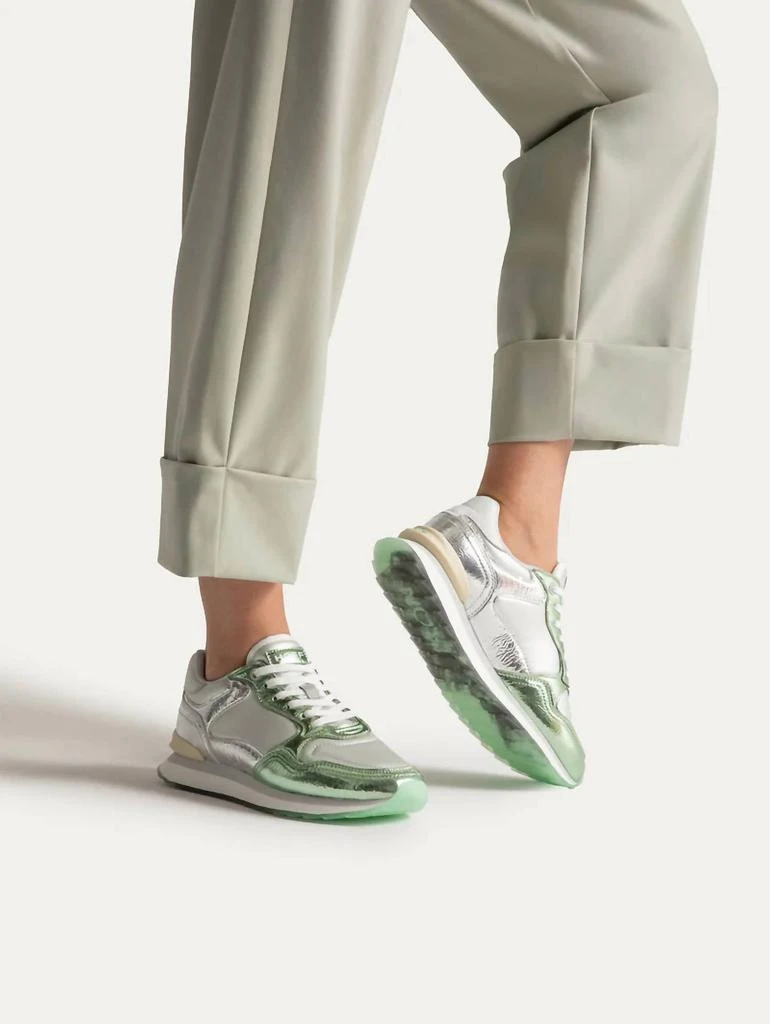 Hoff Women
s Iron Sneaker In Metallic/green 5