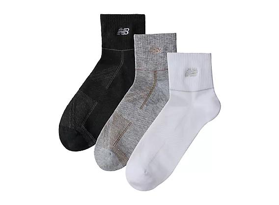 New Balance Running Repreve Ankle Socks 3 Pack