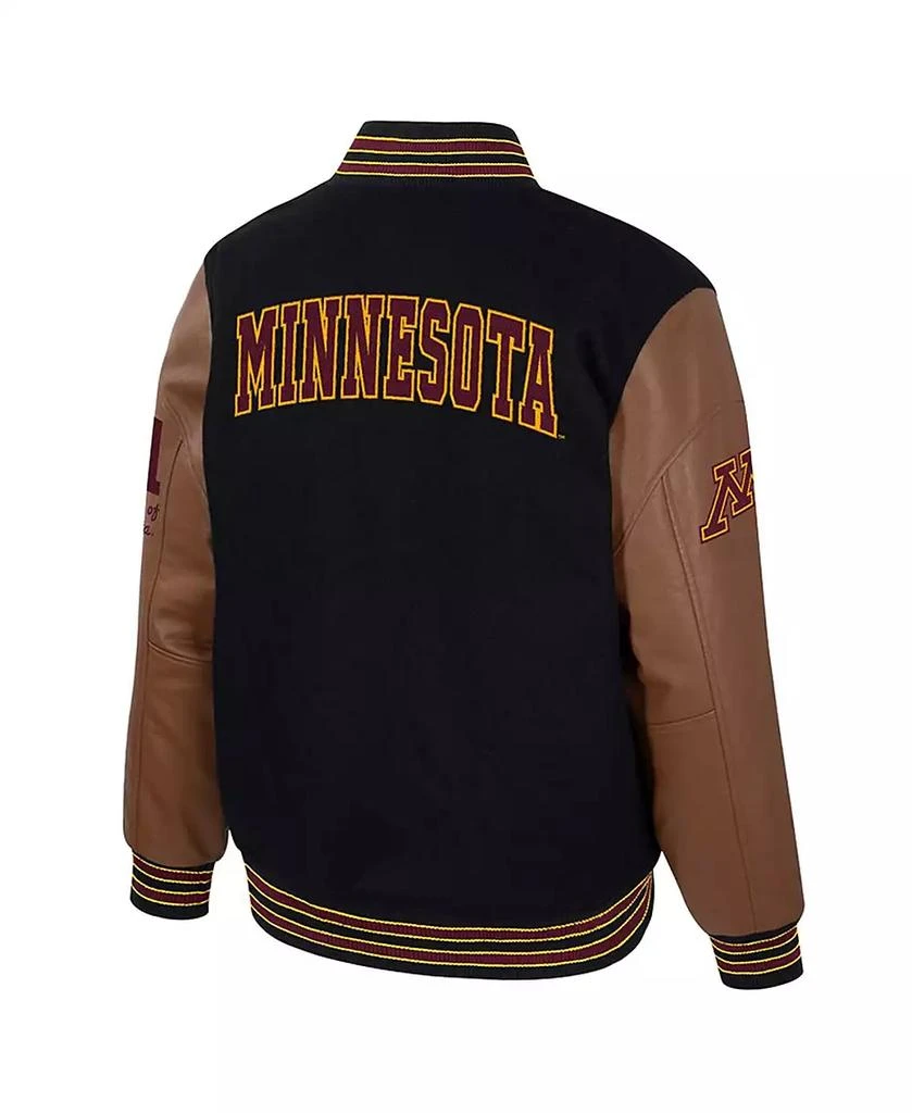 Colosseum Men's Letterman Full-Snap Varsity Jacket 3