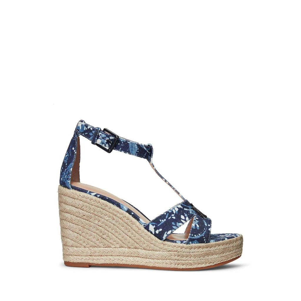 Ralph Lauren Hale Floral Espadrille Wedge 2