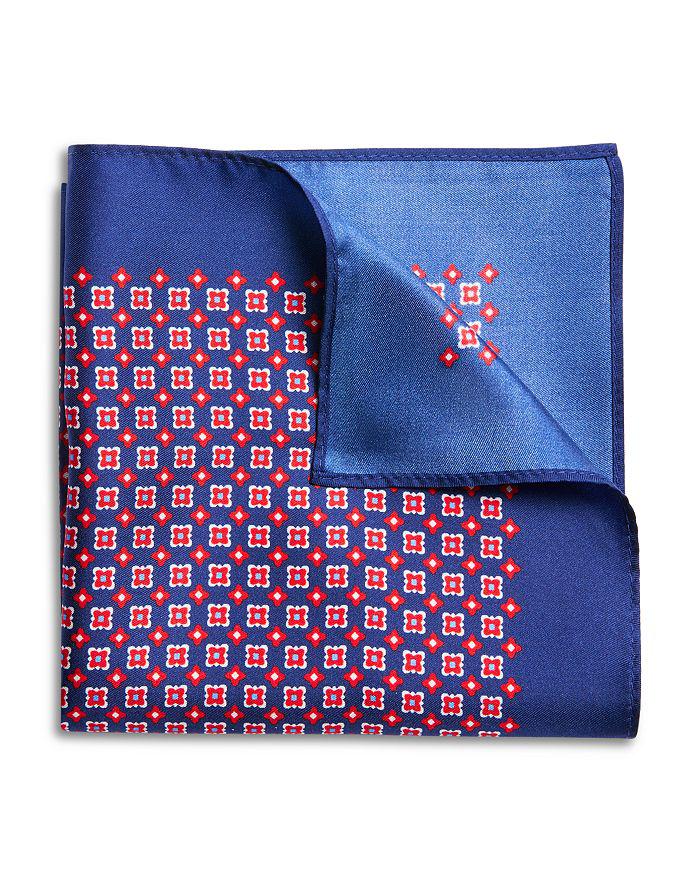 The Men's Store at Bloomingdale's Floral Medallion Silk Pocket Square - Exclusive