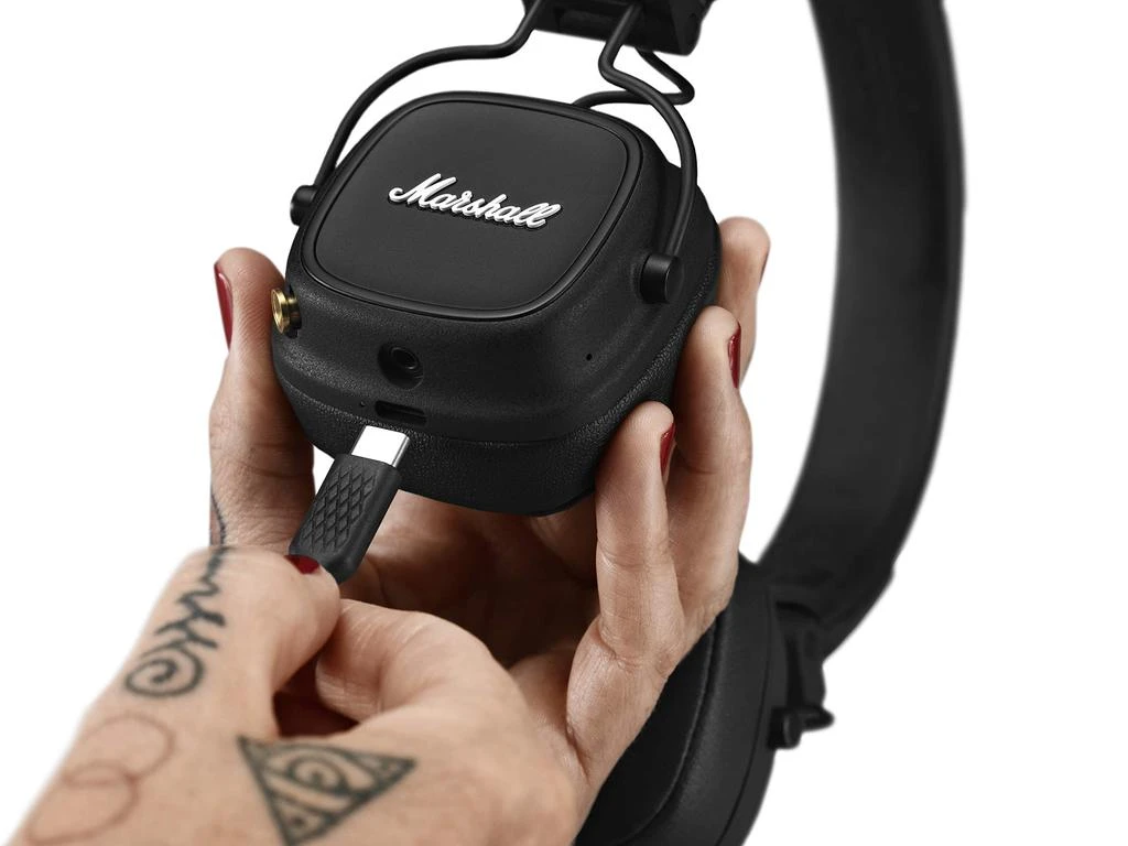 Marshall Marshall Major IV On-Ear Bluetooth Headphone, Black 8
