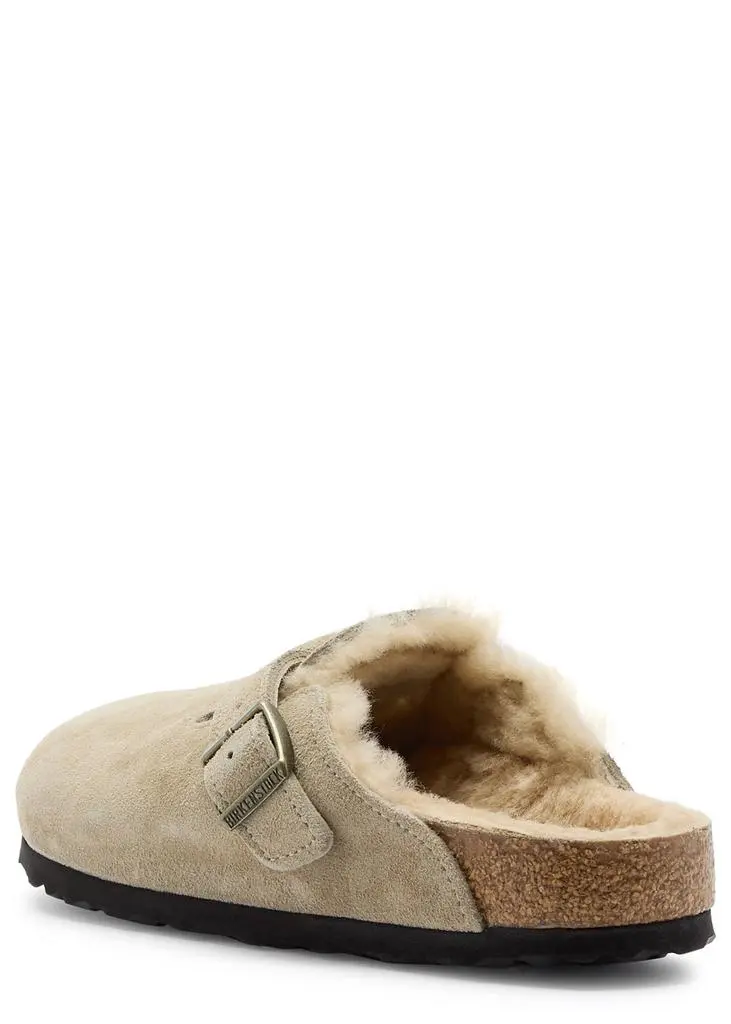 Birkenstock Boston shearling-lined suede clogs 2