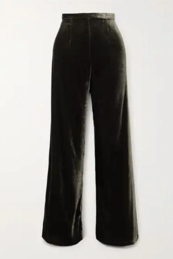 Le Kasha Le Kasha - San Polo Velvet Wide-leg Pants 3