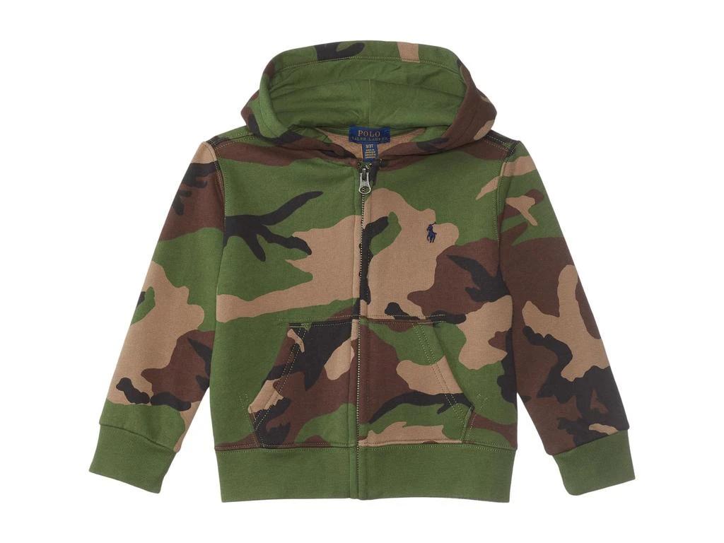 Polo Ralph Lauren Kids Camo Fleece Full-Zip Hoodie (Toddler) 1