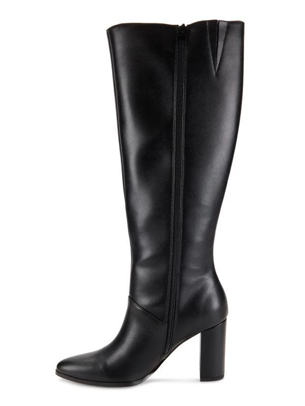 Saks Fifth Avenue Brooke 81MM Block Heel Knee High Boots 4