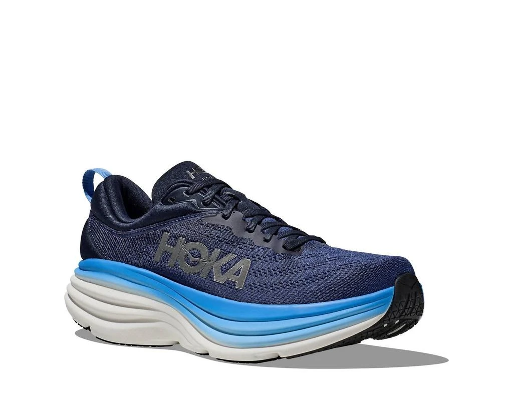 Hoka One One Men's Bondi 8 Running Shoes In Outer Space/all Aboard 2