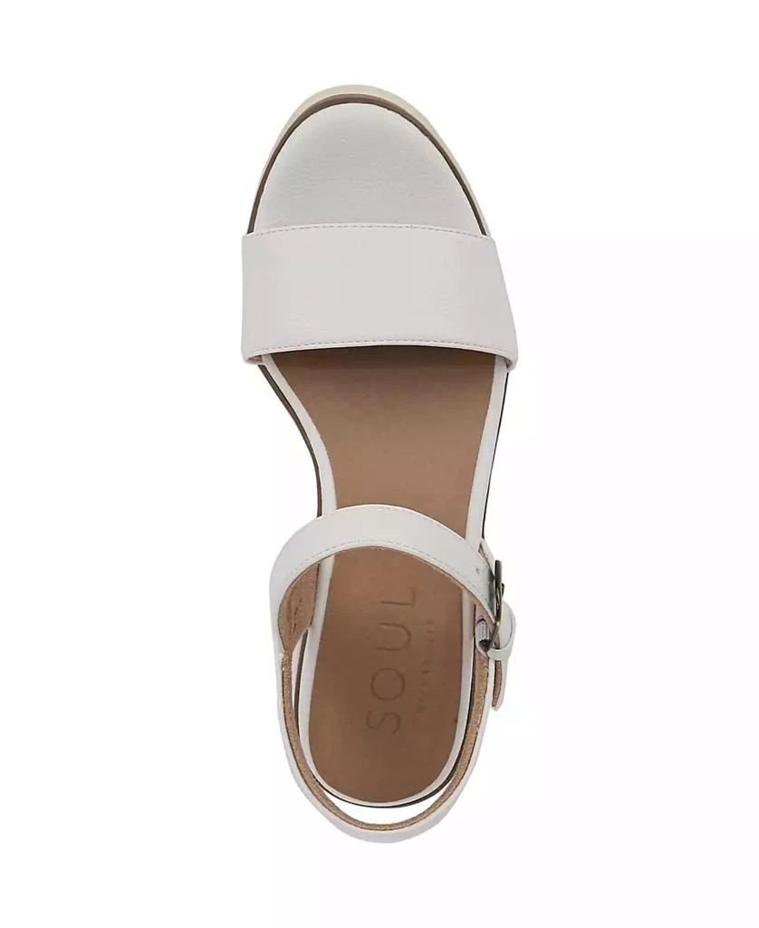 Soul Naturalizer Women's Graciela Round Open Toe Wedge Sandals 4